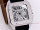 Knockoff Iced Out Cartier Santos Chronograph Watch 45mm (4)_th.jpg